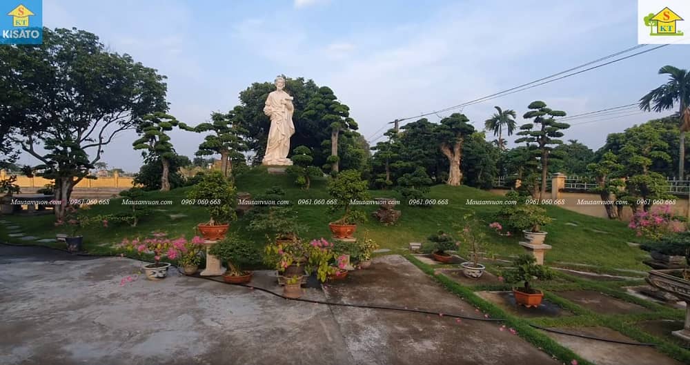 2SSS Mẫu Sân Vườn Đẹp Với Đồi Duối Cổ Độc Nhất Vô Nhị Tại Việt Nam