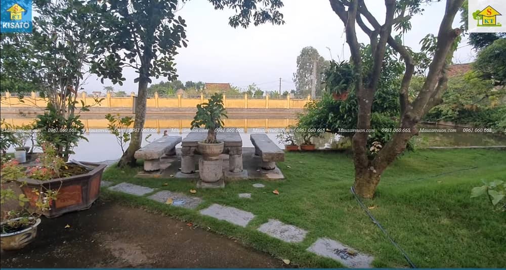 6SSS Mẫu Sân Vườn Đẹp Với Đồi Duối Cổ Độc Nhất Vô Nhị Tại Việt Nam