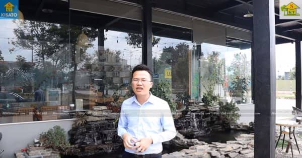 Mẫu Hồ Cá Koi Đẹp Hoàn Hảo Dành Cho Quán Cafe