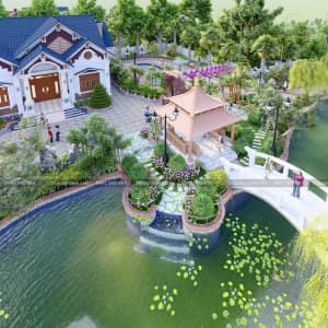 Ngất Ngây Với Mẫu Sân Vườn Đẹp Cho Nhà Vườn Tại Nam Định